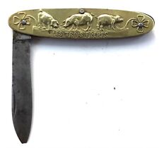 Ancien couteau figuratif d'occasion  Tigy