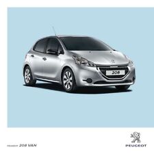 Peugeot 208 VAN 01 / 2012 catalogue brochure Hongrois Hungarian rare na sprzedaż  PL