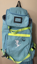 Mochila Ceadyxiao 55L azul-petróleo esqui caminhada bolsa alças verde neon zíperes NÃO USADA comprar usado  Enviando para Brazil