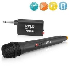 Usado, Sistema de microfone portátil Pyle-PRO profissional VHF com adaptador receptor PDWM91 comprar usado Usado, Sistema de microfone portátil Pyle-PRO profissional VHF com adaptador receptor PDWM91 comprar usado  Enviando para Brazil