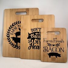 Bamboo cutting boards for sale  Greenview