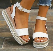 Women platform wedge for sale  NEWRY