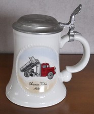 Bierkrug zinndeckel mercedes gebraucht kaufen  Mertloch, Naunheim, Welling