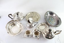 Silver plate vintage for sale  LEEDS