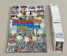 Album + set di 450 figurine "EUROPEAN CUP/CHAMPIONS LEAGUE 1987-2011" comprar usado  Enviando para Brazil