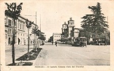 Ce728 cartolina ferrara usato  Tramonti