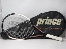 Usado, Raquete de tênis Prince Air TT voleio ameaça tripla aderência tamanho 4 1/2 W estojo bom comprar usado Usado, Raquete de tênis Prince Air TT voleio ameaça tripla aderência tamanho 4 1/2 W estojo bom comprar usado  Enviando para Brazil