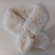 white fur stole for sale  BRISTOL