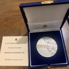 Medaglia calendario ipzs usato  Fonte Nuova