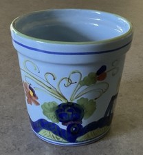 Planter pot blue for sale  Southampton