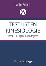 Testlisten kinesiologie gebraucht kaufen Testlisten kinesiologie gebraucht kaufen  Berlin