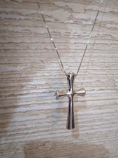 Collana grande croce usato  Villafranca Sicula