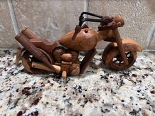 Handcrafted wooden motorcycle for sale  Menomonee Falls
