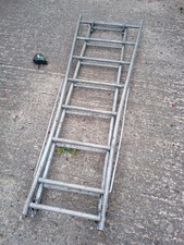 Aluminium ladder 2piece for sale  BRIGHOUSE