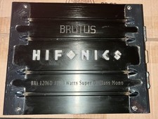 Hifonics brutus bxi for sale  Fogelsville