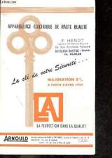 Arnould appareillage electriqu d'occasion  Saint-Denis-de-Pile