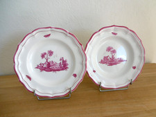 Assiettes creuses faience d'occasion  Saint-Cyr-en-Val