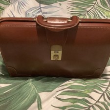 Vintage tan leather for sale  MANCHESTER