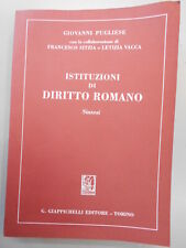 Istituzioni diritto romano usato  Sesto San Giovanni