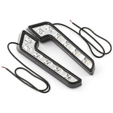 2X 6LED luzes de circulação diurna carro Luz de nevoeiro de condução Drl Luz Super Branca Dc 12V comprar usado  Enviando para Brazil