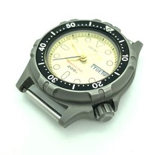 [w2138] SEIKO PROFESSIONAL DIVER 200m 7C43-6A00 quartzo nova bateria titânio EX comprar usado  Enviando para Brazil