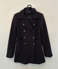 Zara coat navy for sale  BRISTOL