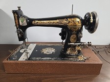 Antiga máquina de costura Singer 1894 #11933226 com estojo de transporte e motor LEIA comprar usado  Enviando para Brazil