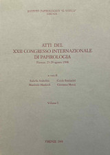 Atti del xxii usato  Firenze