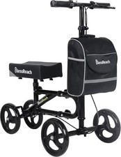 Scooter de rodilla económico BlessReach frenos dobles orientables WB-2111 NEGRO 2202U segunda mano  Embacar hacia Mexico