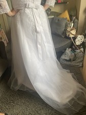 White lace wedding for sale  SOUTH CROYDON