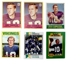 Fran tarkenton football for sale  East Rutherford
