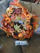 Fall festive wreath for sale  Lake Placid