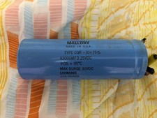 Condensatore mallory type usato Condensatore mallory type usato  Saviano