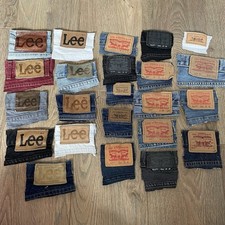 Levis lee badges for sale  STOKE-ON-TRENT