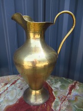 Vintage brass pitcher d'occasion  Expédié en Belgium