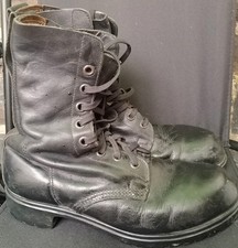 Mens black leather for sale  BURNLEY
