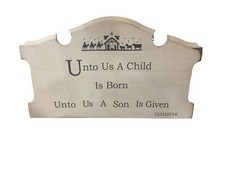 Handmade christmas sign for sale  Estell Manor