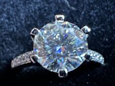 Anel de noivado brilhante de diamante de 2 quilates cultivado em laboratório EUA com certificação GCAL Valentine comprar usado  Enviando para Brazil