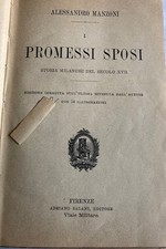 Manzoni promessi sposi usato Manzoni promessi sposi usato  Volano