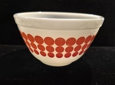 MID CENTURY KITSCH PYREX FABULOSO BOLINHAS LARANJA # 401 TIGELA(S) comprar usado  Enviando para Brazil