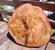 Baumscheibe holzscheibe tischp gebraucht kaufen  Brunsbüttel