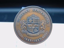 Canadians centennial bronze for sale  WHITSTABLE