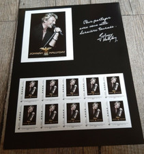 Johnny hallyday planche d'occasion  Roncq