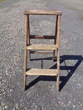 Vintage wooden step for sale  Norwich