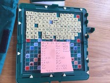 Pocket scrabble travel for sale  ERITH