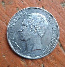 Francs argent léopold d'occasion  Paris XX