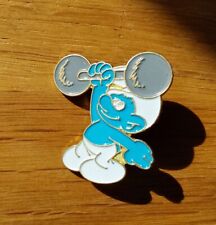 Pin smurf weightlifer d'occasion  Expédié en Belgium