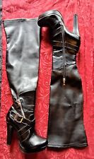 Damenstiefel gothic lang gebraucht kaufen  Plettenberg