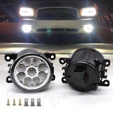 Par de lâmpadas de LED frontal transparente lente parachoque farol de neblina conjunto para Ford Focus Mustang comprar usado  Enviando para Brazil