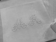 Linge ancien nappe d'occasion  France